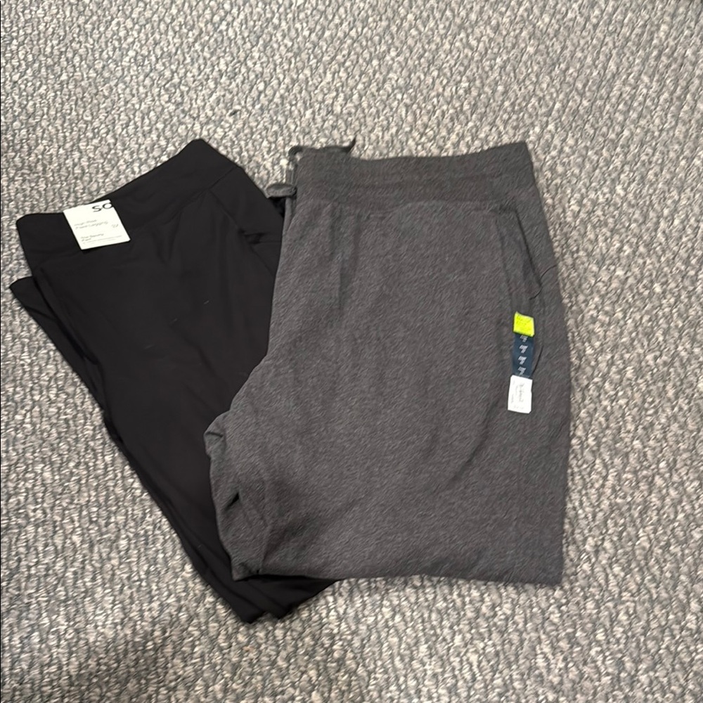 Stylish Women's Black and Gray Pants